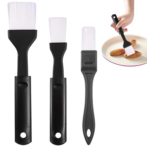 3 Pcs Pastry Brushes for Baking Food Brushes for Cooking Basting Brush