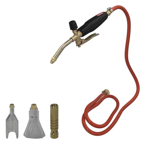 WOLFPACK LINEA PROFESIONAL Soplete 3 Boquillas Usos Varios Con Tubo