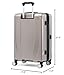 Travelpro Pathways 3 Hardside Expandable Luggage, 8 Spinner Wheels, Lightweight Hard Shell Suitcase, Checked Medium 25 Inch, Champagne