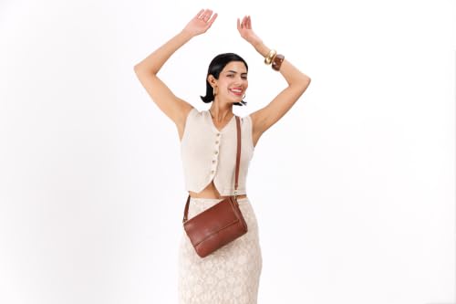 Image of Portland Leather Goods Metro Crossbody Bag for Women - Handmade from the Finest Full-Grain Hides