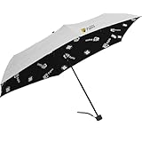 ミヤエポック 虎日傘(とらびがさ) 阪神タイガース 晴雨兼用 紫外線遮蔽率99.9% 遮光率99.99% らくらく開閉 折り畳み 持ちやすいハンドル カバー付 サイズ55cm シルバー 紳士 父の日