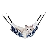 ComfzHaus Cat Bed Hammock Cage Window Perch Hanging Space Saving Stuff Accessories for Indoor Cat...