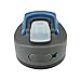 Contigo Ashland Chill 2.0, 2-Pack, 24oz, Stainless Steel with Straw and Handle, Dual Insulated for Cold and Hot Drinks, Blue Corn and Stainless Steel