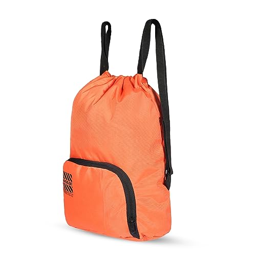Image of DIVULGE Meteor18 liters Polyester Drawstring bag, daypack Gym bag Rucksack Backpack With Zip Pocket