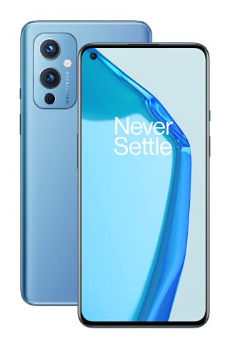 ONEPLUS 9 5G - スマートフォン 6.55 インチ FHD+ AMOLED 120Hz (Snapdragon 888、8GB RAM + 128GB ストレージ、トリプル ハッセルブラッド カメラ 48+50+2Mpx、4500mah、65W 高速充電付き) デュアル Sim - Arctic Sky