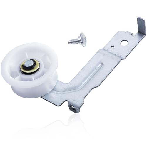[Upgraded Dual Ball Bearings] BlueStars DC93-00634A Dryer Idler Pulley with Sturdy Clip Compatible with Samsung Dryers DV45H7000EW DV48H7400EW DV42H5000EW DV48J7700EW DC96-00882C AP4373659