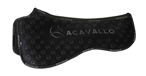 Acavallo Pad Memory Foam & Silicon Grip | Farbe: Black | Größe: Dressage