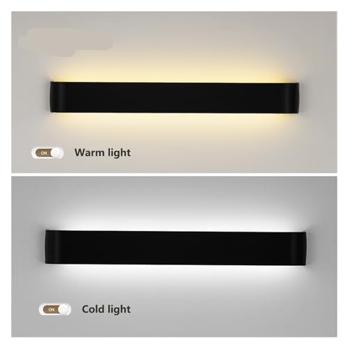 Aplique de pared LED interior lámpara decorativa de aluminio S 5