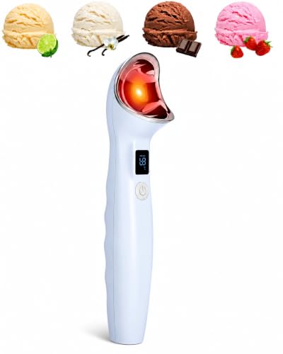 Heated Ice Cream Scoop Rechargeable, 3 Heat Settings, Electric Scooper - image 1