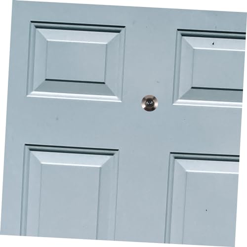 WOONEKY Mirilla para Puerta con Cubierta de Privacidad Lente Gran Angular Acabado Retro Estilizado para Construcción de Puerta Principal en Hogar y Hotel miniatura 6