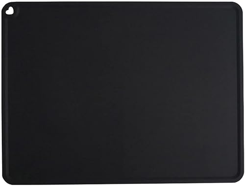 Tapete de silicona para alimentación de mascotas, perro y gato, mantel individual con borde elevado, antideslizante, impermeable, bandeja de comida