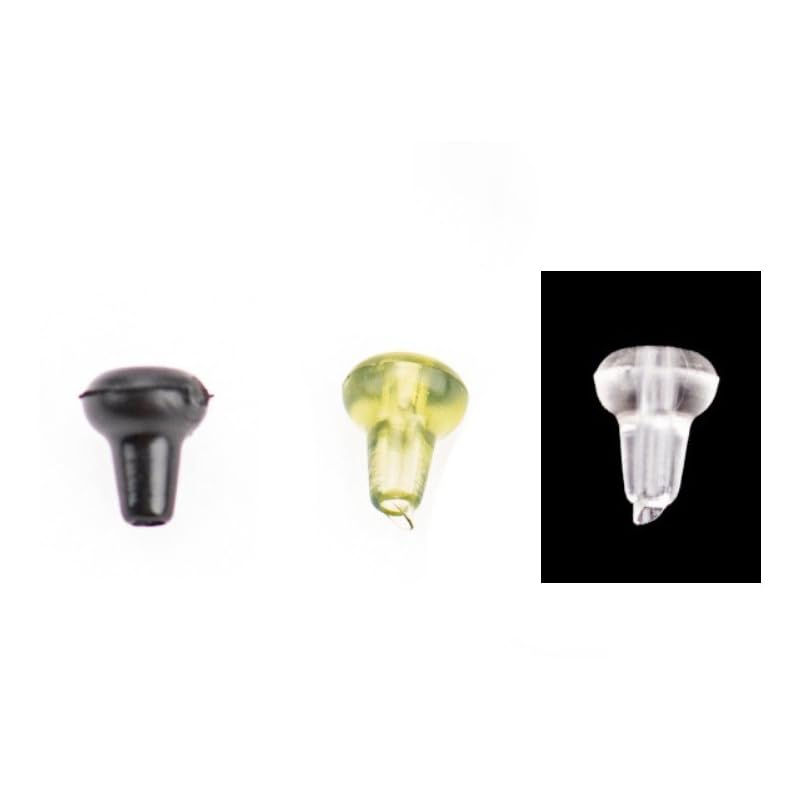 Beads de PVC 150 piezas tres colores búfer pesca miniatura 3