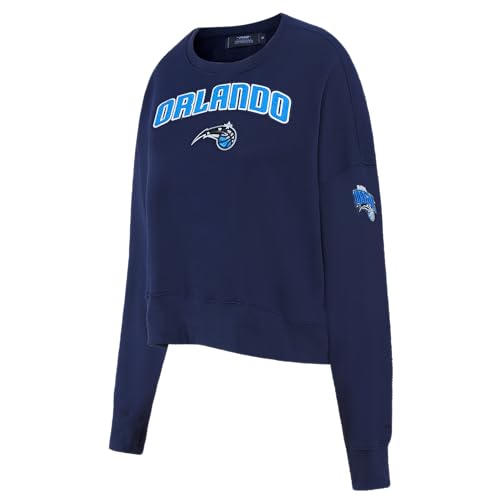 Sudadera NBA Mujer Pro Standard Classic FLC Manga Larga Azul 3