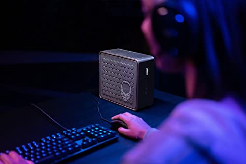 Newest Intel Nuc 9 Nuc9I7Qnx Ghost Skull Canyon Extreme Gaming Box Elite Mini Business Desktop (Intel 6-Core I7-9750H, 32Gb Ram, 1Tb Pcie Ssd) 2 X Thunderbolt, Wifi 6, Hdmi, Windows 10 Pro, Ist Cable #TOP7