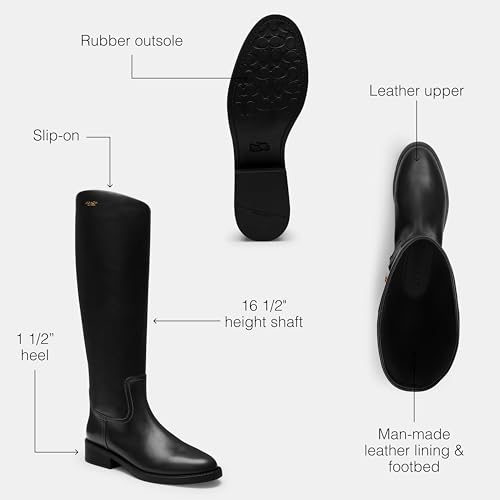 Image of Coach Women's Park Tall Leather Boot