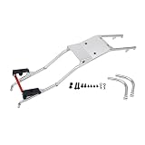 FLMLF Metal Quick Release Roll Cage with Rear Bending Lower Rail Kit for 1/5 HPI ROFUN BAHA KM ROVAN Baja 5B Rc Car Parts