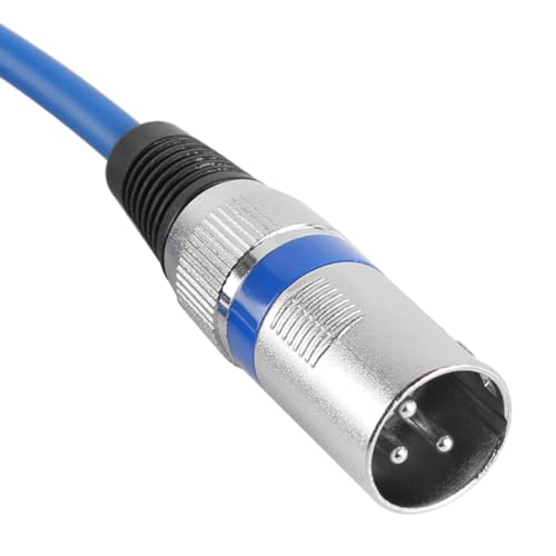 Cable de micrófono XLR de 1m multicolor para mesas de mezcla en estudio de música 7