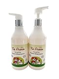 Fab Animals Tick and Flea Neem Shampoo and Conditioner - Natural Formula, No harsh chemicals like SLS and SLES, providing soothing relief and refreshing comfort for cats and dogs - Image 2
