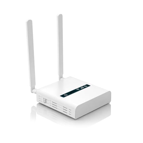 Geemarc CL2000 – pour Connecter Les Téléphones Fixes au Réseau Mobile 4G – Nécessite Une Carte SIM pour Fonctionner – Peut Servir de Point d’Accès...