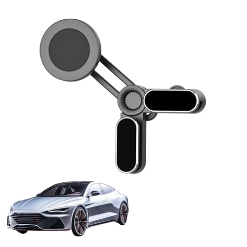 Support de téléphone magnétique de voiture pour écran de bord fin