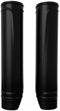 Polisport Protectores de horquilla superior negro para Kawasaki KLX300 1997-2007