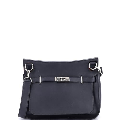 Hermès, Pre-Loved Verso Jypsiere Bag Swift 28, Verso - Bleu