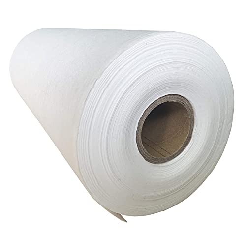 HimaPro Tear Away Embroidery Stabilizer Backing 1.8 Ounce Medium Weight (12" x 50 Yard Roll) - Made from Eco-Friendly Materials