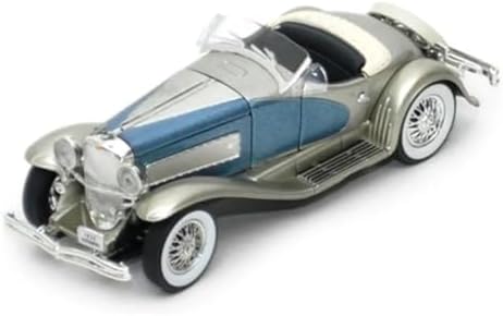 1935 Duesenberg SSJ Blue/Silver 1/32 Diecast Model Car by Signature Models