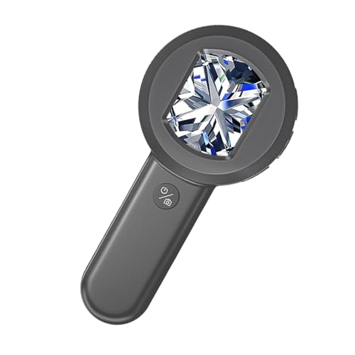 Microscope numérique sans fil LCD pour authentifier bijoux et monnaies