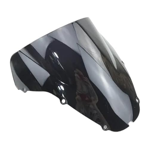 Pare-brise CBR929RR double bulle noir pour moto Honda 2000-2001
