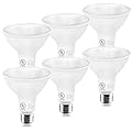 LightingWill 11W Par30 LED Bulb (75W Equivalent), UL Listed, 3000K Warm White Dimmable Flood Light Bulbs, 850 Lumens, E26 Base, LED Recessed Light Bulbs for Indoor Outdoor, 6 Pack