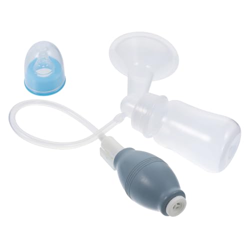 Extractor de leche manual portátil de silicona y PP miniatura 1