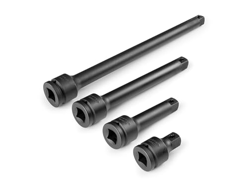 TEKTON 3/4 Inch Drive Extension Set 4-Piece (Pin Detent) | SIA93008
