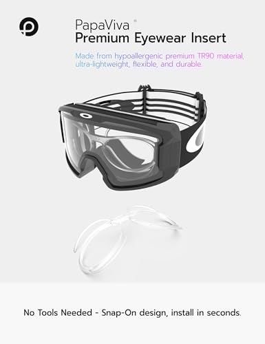 Clip optique pour lunettes de ski Oakley Line Miner insert sur mesure