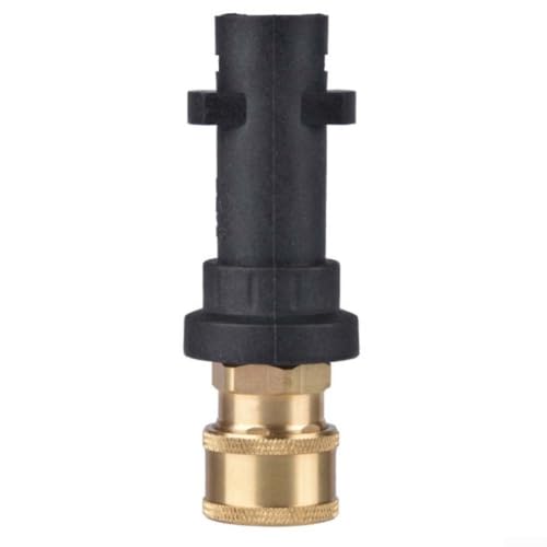 Adaptador de lavadora a presión de conexión rápida de 1/4 pulgadas para modelos Karcher K2 a K7, conector de manguera de alta presión con fijación segura para lavado de coches y mantenimiento de