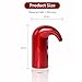 Electric Wine Aerator, Smart Quantified Adjustable Pourer, Temperature/power Display, Led Viewing Window, Auto Drink for All Bottle Sizes(Black)