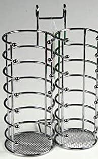 DUE ESSE PORTABICCHIERI IN METALLO 16 X 8 X 24 CM