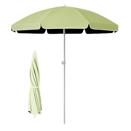 Parasol de plage et terrasse portable pour des après-midi fraîches en famille