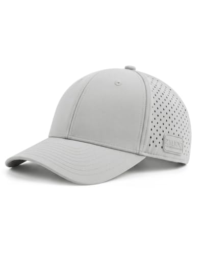 Image of Zylioo Oversize XXL Baseball Mesh Cap,Extra Large Laser Cut Cap,L M S Trucker Hat,Quick Dry Summer Cooling Golf Cap