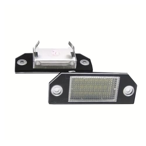 TOWBEBER For Ford Focus MK2 2003-2008 C-MAX I 2003-2007 luces LED de matrícula sin errores 6500K alto brillo fácil de instalar