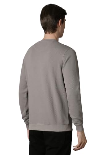 Image of Louis Philippe PolyMen's Cotton Round Neck Sweatshirt
