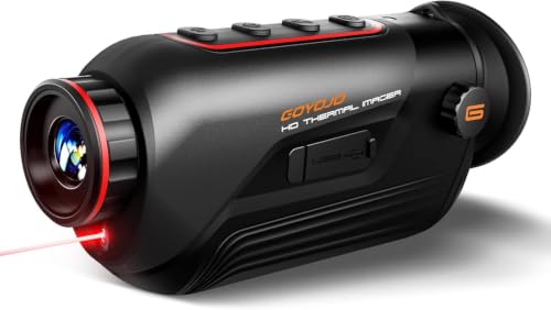 Image of GOYOJO Thermal Monocular 384x288 (50 Hz) Thermal Imaging Monoscope Camera for Adults, 15mm Focal Lens Vision Goggles Thermal Scopes for Night Hunting Camping G315