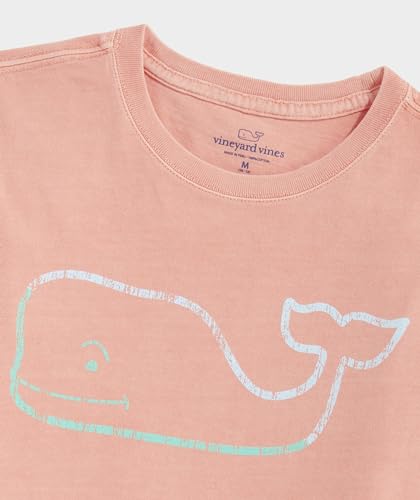 vineyard vines Girls' Garment Dyed Burgee Whale Short-Sleeve Tee3