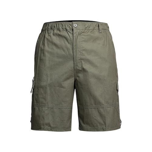 Short homme baggy solide : bermuda cargo et pantacourt casual