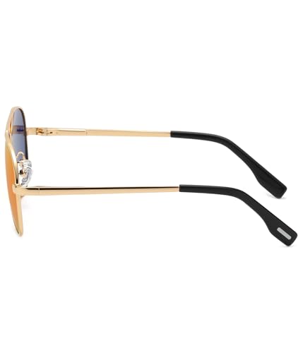 EYLRIM Kids Small Polarized Aviator Sunglasses for Boys and Girls, 52MM UV400 Protection Lens4