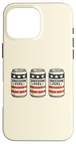 Freedom Fuel �����I�ȃr�[���� USA 7��4���̃O���t�B�b�N �X�}�z�P�[�X iPhone 16 Pro Max �p