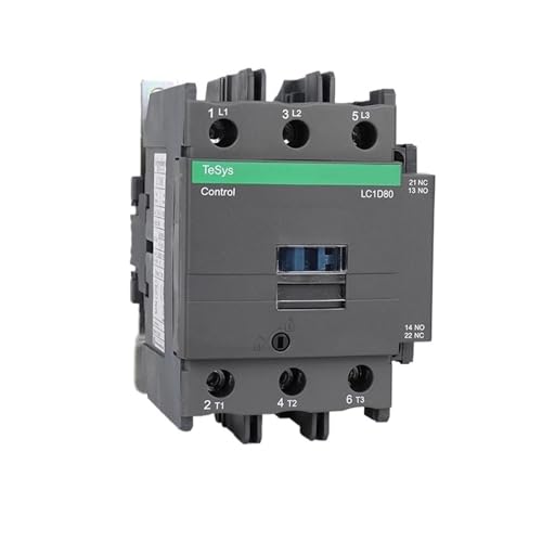 Contacteur LC1D80 tripolaire 80 A bobine AC110V 220V commande moteur AC-3
