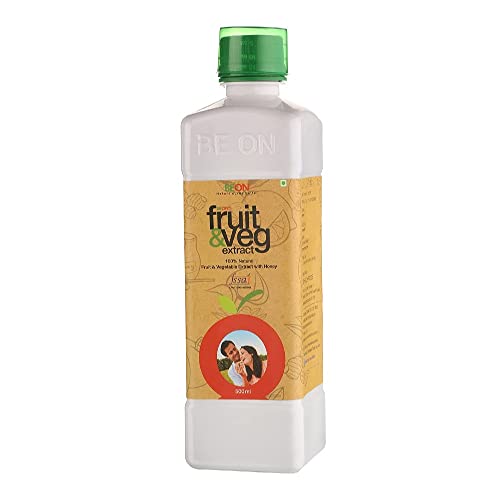Beon Fruit & Veg Extract | Pack of 500ml | 100% Natural Fruit & Vegetable Extract With Honey