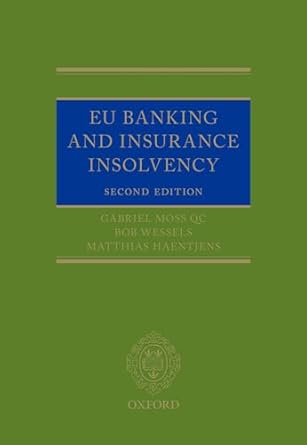 EU Banking and Insurance Insolvency-Wow! eBook