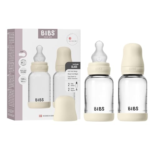 BIBS Baby Glass Bottle biberon anti-colique silicone